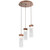 manufacturer_finish:Burnished Bronze|manufacturer_glass:Parallel Clear Granite Blown Glass|color_temperature:2700K|cri:Unspecified|voltage:Unspecified