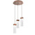 manufacturer_finish:Burnished Bronze|manufacturer_glass:Parallel Crystal Rimelight Blown Glass|color_temperature:3000K|cri:Unspecified|voltage:Unspecified