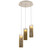 manufacturer_finish:Beige Silver|manufacturer_glass:Parallel Bronze Granite Blown Glass|color_temperature:2700K|cri:93|voltage:120.00V