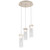 manufacturer_finish:Beige Silver|manufacturer_glass:Parallel Clear Granite Blown Glass|color_temperature:2700K|cri:93|voltage:120.00V