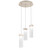 manufacturer_finish:Beige Silver|manufacturer_glass:Parallel Crystal Rimelight Blown Glass|color_temperature:3000K|cri:93|voltage:120.00V