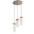 manufacturer_finish:Flat Bronze|manufacturer_glass:Parallel Clear Granite Blown Glass|color_temperature:2700K|cri:93|voltage:120.00V