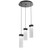 manufacturer_finish:Matte Black|manufacturer_glass:Parallel Crystal Rimelight Blown Glass|color_temperature:3000K|cri:93|voltage:120.00V