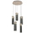 manufacturer_finish:Beige Silver|manufacturer_glass:Parallel Smoke Granite Blown Glass|color_temperature:3000K|cri:93|voltage:120.00V