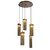 manufacturer_finish:Flat Bronze|manufacturer_glass:Parallel Bronze Granite Blown Glass|color_temperature:2700K|cri:93|voltage:120.00V