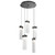 manufacturer_finish:Graphite|manufacturer_glass:Parallel Clear Granite Blown Glass|color_temperature:3000K|cri:Unspecified|voltage:Unspecified