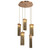 manufacturer_finish:Novel Brass|manufacturer_glass:Parallel Bronze Granite Blown Glass|color_temperature:3000K|cri:Unspecified|voltage:Unspecified