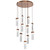 manufacturer_finish:Burnished Bronze|manufacturer_glass:Parallel Crystal Rimelight Blown Glass|color_temperature:2700K|cri:Unspecified|voltage:Unspecified