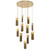 manufacturer_finish:Gilded Brass|manufacturer_glass:Parallel Bronze Granite Blown Glass|color_temperature:2700K|cri:93|voltage:120.00V