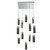 manufacturer_finish:Classic Silver|manufacturer_glass:Parallel Smoke Granite Blown Glass|light_output:Unspecified|color_temperature:3000K|cri:Unspecified|voltage:Unspecified