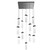 manufacturer_finish:Graphite|manufacturer_glass:Parallel Crystal Rimelight Blown Glass|light_output:Unspecified|color_temperature:3000K|cri:Unspecified|voltage:Unspecified