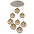 Hammerton Studio - CHB0047-08-BS-OB-C01-E2 - Pendant - Terra - Beige Silver