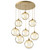 Hammerton Studio - CHB0047-08-GB-OA-C01-E2 - Pendant - Terra - Gilded Brass