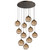 Hammerton Studio - CHB0047-11-FB-OB-C01-E2 - Pendant - Terra - Flat Bronze