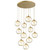 Hammerton Studio - CHB0047-11-GB-OA-C01-E2 - Pendant - Terra - Gilded Brass