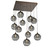 Hammerton Studio - CHB0047-12-FB-OS-C01-E2 - Pendant - Terra - Flat Bronze