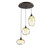 Hammerton Studio - CHB0048-03-FB-OA-C01-E2 - Pendant - Misto - Flat Bronze