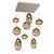 manufacturer_finish:Beige Silver|manufacturer_glass:Bronze Blown Glass