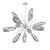 manufacturer_finish:Classic Silver|manufacturer_glass:Smoke Blown Glass|color_temperature:3000K|cri:Unspecified|voltage:Unspecified
