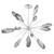 manufacturer_finish:Classic Silver|manufacturer_glass:Smoke Blown Glass|light_output:Unspecified|color_temperature:3000K|cri:Unspecified|voltage:Unspecified