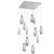 manufacturer_finish:Classic Silver|manufacturer_glass:Smoke Blown Glass|light_output:Unspecified|color_temperature:3000K|cri:Unspecified|voltage:Unspecified