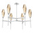 manufacturer_finish:Classic Silver|manufacturer_glass:Bronze Blown Glass|color_temperature:3000K|cri:Unspecified|voltage:Unspecified