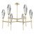 manufacturer_finish:Gilded Brass|manufacturer_glass:Smoke Blown Glass|color_temperature:3000K|cri:93|voltage:120.00V