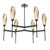 manufacturer_finish:Matte Black|manufacturer_glass:Bronze Blown Glass|color_temperature:3000K|cri:93|voltage:120.00V