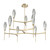 manufacturer_finish:Gilded Brass|manufacturer_glass:Smoke Blown Glass|color_temperature:2700K|cri:93|voltage:120.00V