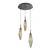 manufacturer_finish:Matte Black|manufacturer_glass:Bronze Blown Glass|light_output:Unspecified|color_temperature:3000K|cri:Unspecified|voltage:Unspecified