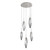 Hammerton Studio - CHB0050-05-BS-CS-C01-L3 - LED Pendant - Rock Crystal - Beige Silver