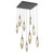 manufacturer_finish:Matte Black|manufacturer_glass:Bronze Blown Glass|color_temperature:3000K|cri:93|voltage:120.00V