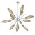 manufacturer_finish:Classic Silver|manufacturer_glass:Bronze Blown Glass|color_temperature:2700K|cri:Unspecified|voltage:Unspecified