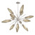 manufacturer_finish:Beige Silver|manufacturer_glass:Bronze Blown Glass|color_temperature:2700K|cri:93|voltage:120.00V