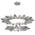 manufacturer_finish:Beige Silver|manufacturer_glass:Smoke Blown Glass|light_output:7480.00lm|color_temperature:2700K|cri:93|voltage:120.00V
