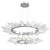 manufacturer_finish:Classic Silver|manufacturer_glass:Clear Blown Glass|light_output:Unspecified|color_temperature:3000K|cri:Unspecified|voltage:Unspecified