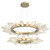 Hammerton Studio - CHB0050-2T-GB-CA-CA1-L3 - LED Lantern - Rock Crystal - Gilded Brass