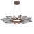 manufacturer_finish:Burnished Bronze|manufacturer_glass:Smoke Blown Glass|light_output:Unspecified|color_temperature:3000K|cri:Unspecified|voltage:Unspecified