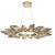 manufacturer_finish:Gilded Brass|manufacturer_glass:Bronze Blown Glass|light_output:3280.00lm|color_temperature:2700K|cri:93|voltage:120.00V