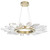 manufacturer_finish:Gilded Brass|manufacturer_glass:Clear Blown Glass|light_output:3280.00lm|color_temperature:3000K|cri:93|voltage:120.00V