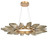 Hammerton Studio - CHB0050-42-NB-CB-CA1-L3 - LED Chandelier - Rock Crystal - Novel Brass