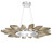 manufacturer_finish:Classic Silver|manufacturer_glass:Bronze Blown Glass|light_output:Unspecified|color_temperature:2700K|cri:Unspecified|voltage:Unspecified
