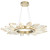 manufacturer_finish:Gilded Brass|manufacturer_glass:Amber Blown Glass|light_output:3280.00lm|color_temperature:2700K|cri:93|voltage:120.00V