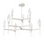 manufacturer_finish:Beige Silver|manufacturer_glass:Clear Blown Glass|color_temperature:3000K|cri:93|voltage:120.00V