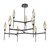 Hammerton Studio - CHB0050-54-MB-CB-001-L1 - LED Chandelier - Rock Crystal - Matte Black