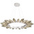 manufacturer_finish:Beige Silver|manufacturer_glass:Bronze Blown Glass|light_output:4200.00lm|color_temperature:3000K|cri:93|voltage:120.00V