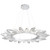 manufacturer_finish:Classic Silver|manufacturer_glass:Clear Blown Glass|light_output:Unspecified|color_temperature:2700K|cri:Unspecified|voltage:Unspecified