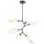 manufacturer_finish:Matte Black|manufacturer_glass:Amber Blown Glass|color_temperature:3000K|cri:93|voltage:120.00V
