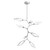 manufacturer_finish:Classic Silver|manufacturer_glass:Clear Blown Glass|light_output:Unspecified|color_temperature:3000K|cri:Unspecified|voltage:Unspecified