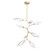 manufacturer_finish:Gilded Brass|manufacturer_glass:Clear Blown Glass|light_output:Unspecified|color_temperature:3000K|cri:Unspecified|voltage:120.00V